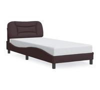 mtlskopl Hvar - Telaio per letto 80 x 200 cm, colore: marrone scuro