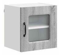 mtlskopl Kalmar - Armadio da cucina Sonoma grigio 40 x 31 x 40 cm, in legno moderno e durevole, con ampio spazio come buffet da cucina o mobili per la conservazione per cucina, il corridoio, il