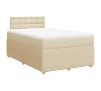 mtlskopl Letto a molle, 120 x 200 cm, con materasso a molle insacchettate da 20 cm e topper da 5 cm, in poliestere delicato sulla pelle, per camera dei ragazzi e camera degli ospiti