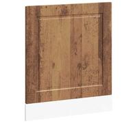 mtlskopl Mascherina per lavastoviglie Porto 60 x 1,5 x 67 cm, in legno vecchio, robusto e facile da pulire, moderna parte anteriore per sottopiano cucina, sala da pranzo, corridoio
