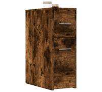 mtlskopl Mobile da bagno sottile, 22 x 44 x 61,5 cm, in legno robusto e moderno, con 2 rotelle, per bagno, cucina, ufficio, balcone e casa
