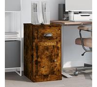 mtlskopl Mobile in legno con cassetto e porta, salvaspazio, 40 x 50 x 75 cm, ideale come piccolo ufficio, credenza moderna per soggiorno, corridoio, ufficio