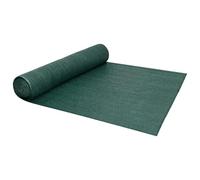 mtlskopl Rete frangivista in robusto HDPE 195 g/m², per giardino, balcone e terrazza, tessuto traspirante, come protezione da sguardi indiscreti e dal vento, colore verde, 3,6 x 25 m