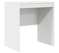 mtlskopl Scrivania bianca 70 x 50 x 76 cm, piccola scrivania per computer, design moderno, in materiale di legno, robusta e durevole, per casa, ufficio, soggiorno, camera dei ragazzi