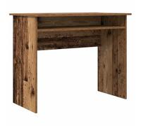 mtlskopl Scrivania effetto legno antico 90 x 50 x 74 cm in legno con robusto spazio e design moderno facile da pulire e adatta per home office gaming, ufficio, soggiorno