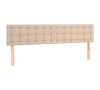 mtlskopl Set di 2 testate da letto, in ecopelle, 100 x 5 x 78/88 cm, regolabile in altezza, schienale imbottito per letto matrimoniale, camera da letto e camera degli ospiti