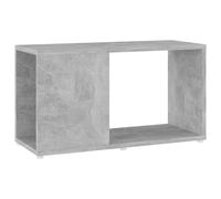 mtlskopl Supporto per TV, 60 x 24 x 32 cm, in calcestruzzo, grigio legno, composito, moderno, sottile, per la casa, l'ufficio, il corridoio