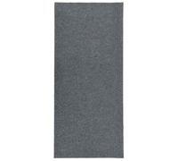 mtlskopl Tappeto passatoia grigio 100 x 250 cm in robusto tessuto PP/PES in feltro agugliato, fonoassorbente e antiscivolo, per corridoio, soggiorno e camera da letto, design moderno