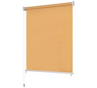 mtlskopl Tenda a rullo per esterni, 180 x 230 cm, beige, tenda verticale per balcone e terrazza, in tessuto HDPE, protezione dagli sguardi indiscreti e ombreggianti, per veranda e pergola, con