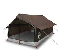 mtlskopl Tenda da campeggio per 2 persone, tenda per esterni a forma di A, resistente alle intemperie grazie al rivestimento in poliuretano, leggera tenda da trekking con borsa per il trasporto, 200 x