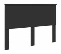 mtlskopl Testiera 140 cm, colore nero, effetto quercia, in legno, design moderno, supporto per la schiena, durevole, facile da montare per camera da letto, camera dei ragazzi, camera degli ospiti