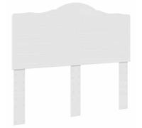 mtlskopl Testiera bianca 120 cm in legno Design moderno rettilineo, facile da montare per letto matrimoniale, camera dei ragazzi e camera degli ospiti