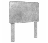 mtlskopl Testiera da 100 cm, in cemento, grigio, materiale in legno, moderna e rettangolare, con linee chiare, facile da montare, per camera da letto, camera degli ospiti, loft e camera dei ragazzi