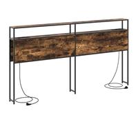 mtlskopl Testiera da 180 cm, in legno con stazione di ricarica, design moderno, robusta, per camera da letto, camera dei ragazzi, camera degli ospiti