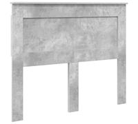 mtlskopl Testiera in cemento grigio 123 x 7 x 100 cm in legno Design moderno durevole minimalista tutto l'anno camera da letto testiera per camera da letto dei ragazzi camera degli ospiti