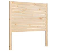 mtlskopl Testiera in legno massello 81 x 4 x 100 cm, design a doghe moderne, testiera per camera da letto e camera degli ospiti, in legno non trattato, schienale robusto da leggere