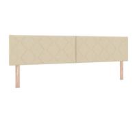 mtlskopl Testiera in tessuto e pino, 200 cm, in legno massiccio, altezza regolabile, 78/88 cm, moderna testata per camera da letto, design minimalista