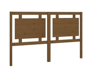 mtlskopl Testiera letto 155,5 x 100 cm pino massello marrone miele design moderno e fascino rustico comodo supporto per la schiena per dormire e camera degli ospiti