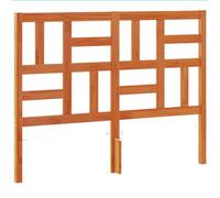 mtlskopl Testiera marrone cerato in legno di pino massiccio 165,5 x 104 cm, design moderno e stabilità per telaio del letto da 160 cm, adatto per camera da letto