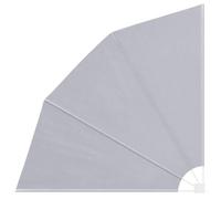 mtlskopl Ventana pieghevole per balcone, 210 x 210 cm, robusta, protezione da sguardi indiscreti e dal vento, per balconi, terrazze e giardino, estensibile, con supporto da parete in acciaio