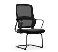 MTMHFPER Sedia da ufficio, supporto lombare, monoblocco, elastico e traspirante, sedia ergonomica, senza fatica dopo una lunga posizione seduta, maglia selezionata, rosa, nero, grigio, verde