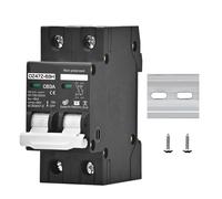 MTMXALBBR Interruttore automatico MCB 2P DC, protezione della batteria del pannello solare leisurely(2P DC260-500V,20A)