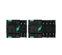 MTMXALBBR Interruttore di trasferimento automatico a doppia alimentazione ATS Din Rail 2P 3P 4P Interruttori di selezione Generatore di corrente ininterrotta leisurely(4P,125A)