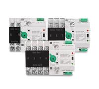 MTMXALBBR Inverter fotovoltaico ATS su guida DIN Interruttori selettori di trasferimento automatico a doppia potenza for energia solare fotovoltaica ininterrotta leisurely(4P,63A(PV))