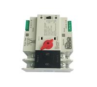 MTMXALBBR Mini 2p 125A ATS Interruttore di trasferimento automatico a doppia alimentazione Selettore elettrico monofase su guida DIN 230V 110V leisurely(125A 230V PV type)