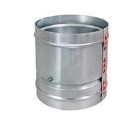 MTMXALBBR Valvola di ritegno for condotto dell'aria rotonda zincata da 80-300 mm, valvola di ritegno ermetica for canna fumaria, valvola di arresto con ritorno a molla for sistema di ventilazione leis