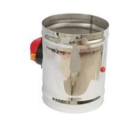 MTMXALBBR Valvola di ritegno motorizzata for condotto dell'aria elettrico a solenoide 201SS da 51-400 mm for tubo di ventilazione 220 V 12 V 24 V leisurely(100mm,DC24V)