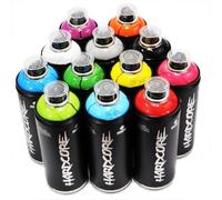 MTN Montana Colors LOT 12 Bombes peinture Hardcore 2 AM