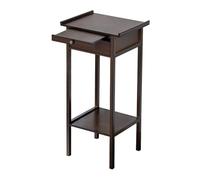 MTNBHH Tavolo da meditazione e preghiera, mobiletto altare in noce con cassetto, santuario cinese retrò, piattaforma for offerte, arredamento spirituale, soggiorno, giardino(Brown,45cm/17.7in)
