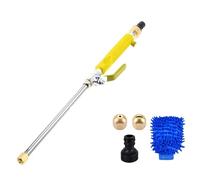 MTNBHH Ugello for idropulitrice Jetflux 2 in 1, ugello idrogetto ad Alta Potenza for Tubo da Giardino, Pulizia di vialetti, recinzioni, Piastrelle for Piscine e irrigazione del Giardino(Yellow)