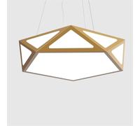 MTNROO 1 Confezione Di Lampade A Sospensione Esagonali Originali Lampada A Sospensione Nera Per Installazione A Soffitto Alto Commerciale Bianco Per Sala Da Pranzo Lampade A Sospensione LED Moderne