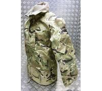 MTP Giacca Impermeabile Leggero MVP Nero Pile Colletto Army Multi-Cam Motivo
