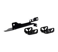 MTQY 1 set nero scheda grafica computer doppia ventola staffa di raffreddamento in metallo con viti di fissaggio componente interno adatto per 8/9/12 cm scaffali