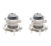 MTR 2x Cuscinetto Ruota Mozzo Posteriore per Nissan Qashqai + 2 I Note Renault