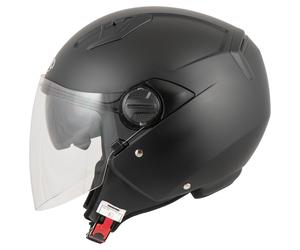MTR Demi-Jet 7 Casco Jet unisex nero, taglia S