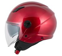 MTR Demi-Jet 8 Casco Jet unisex rosso, taglia 2XL
