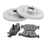 MTR Freni Set Pastiglie Freno + Dischi Freno Pieno Posteriore per Audi A4 8D2 B5