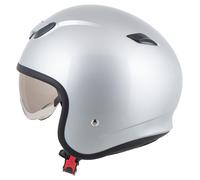 MTR Jet Sun II Casco Jet M unisex argento