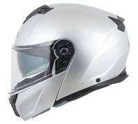 MTR K-7 casco modulare unisex argento, taglia L