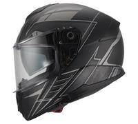 MTR S-1 Fiber Casco Integrale unisex nero, taglia XL