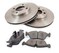 MTR Set Pastiglie Freno + Dischi Anteriori Ventilati per Dacia Logan MCV Renault