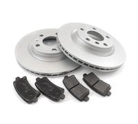 MTR Set Pastiglie Freno + Dischi Anteriori Ventilati per Opel Corsa D Adam S07
