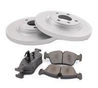 MTR Set Pastiglie Freno + Dischi Pieno Posteriore per Ford Kuga I S-MAX WA6 BA7