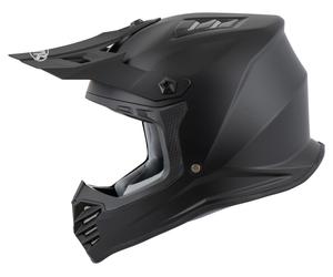 MTR X7B-S Bambino Casco Cross unisex nero, taglia YXL