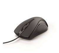Hama MC-200 mouse Mano destra USB tipo A Ottico 1000 DPI (Optical 3 Button Mouse BLK - Hama Optical 3-button mouse for exact se