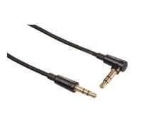 Hama Jack 3.5 Mm 1.5 M 90 Espiral 3s Cable Argento
